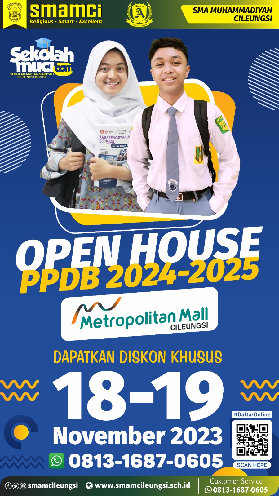 Open House PPDB SMAMCi 2024-2025
